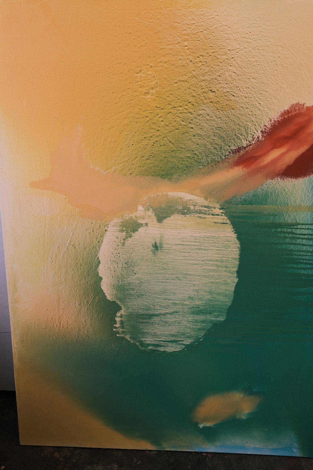 Painting by Andrew Pumpelly